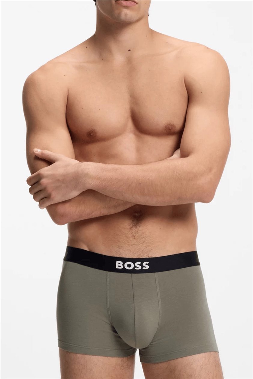 Boss Trunk 3P BOSS ONE Erkek 3lü Boxer Çok Renkli