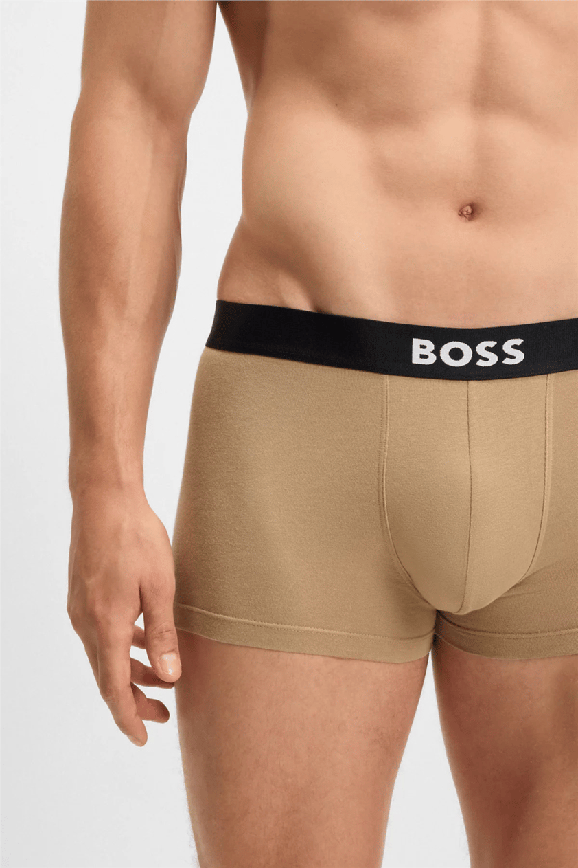 Boss Trunk 3P BOSS ONE Erkek 3lü Boxer Çok Renkli