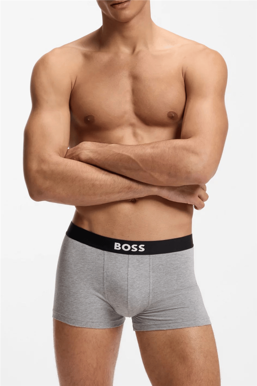 Boss Trunk 3P BOSS ONE Erkek 3lü Boxer Çok Renkli