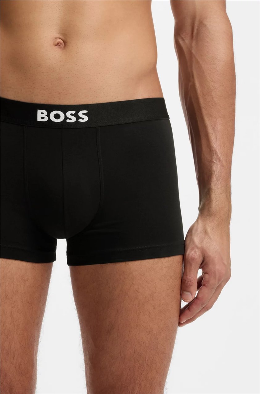 Boss Trunk 3P BOSS ONE Erkek 3lü Boxer Çok Renkli