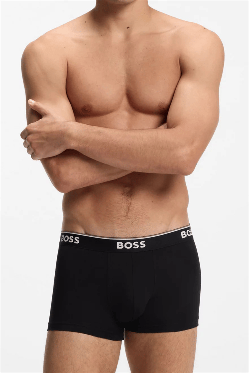 Boss Trunk 3P Power Erkek 3lü Boxer Çok Renkli