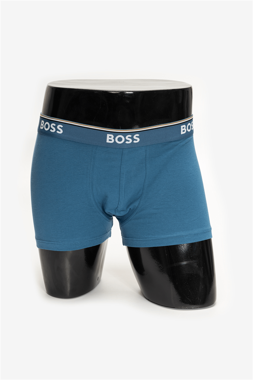 Boss Trunk 3P Power Erkek 3lü Boxer Çok Renkli