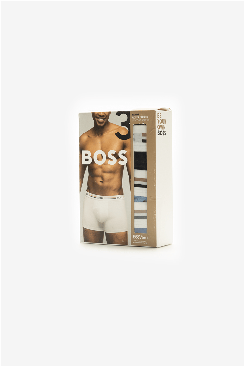 Boss Trunk 3P Revive Erkek 3lü Boxer