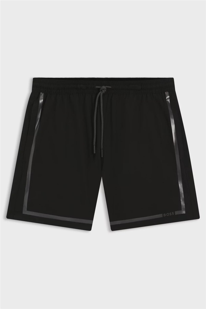 Boss Vital Trunks Erkek Şort Mayo Siyah