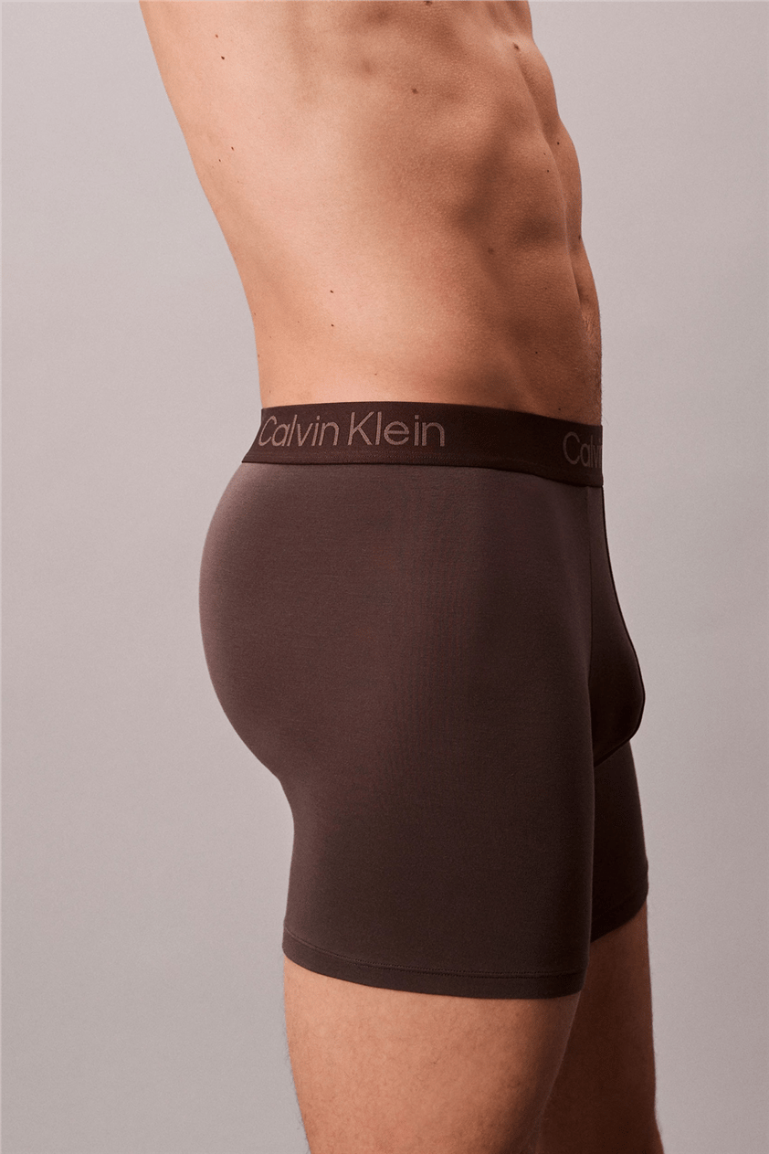 Calvin Klein Boxer Brief 3Pk Erkek 3lü Boxer Çok Renkli