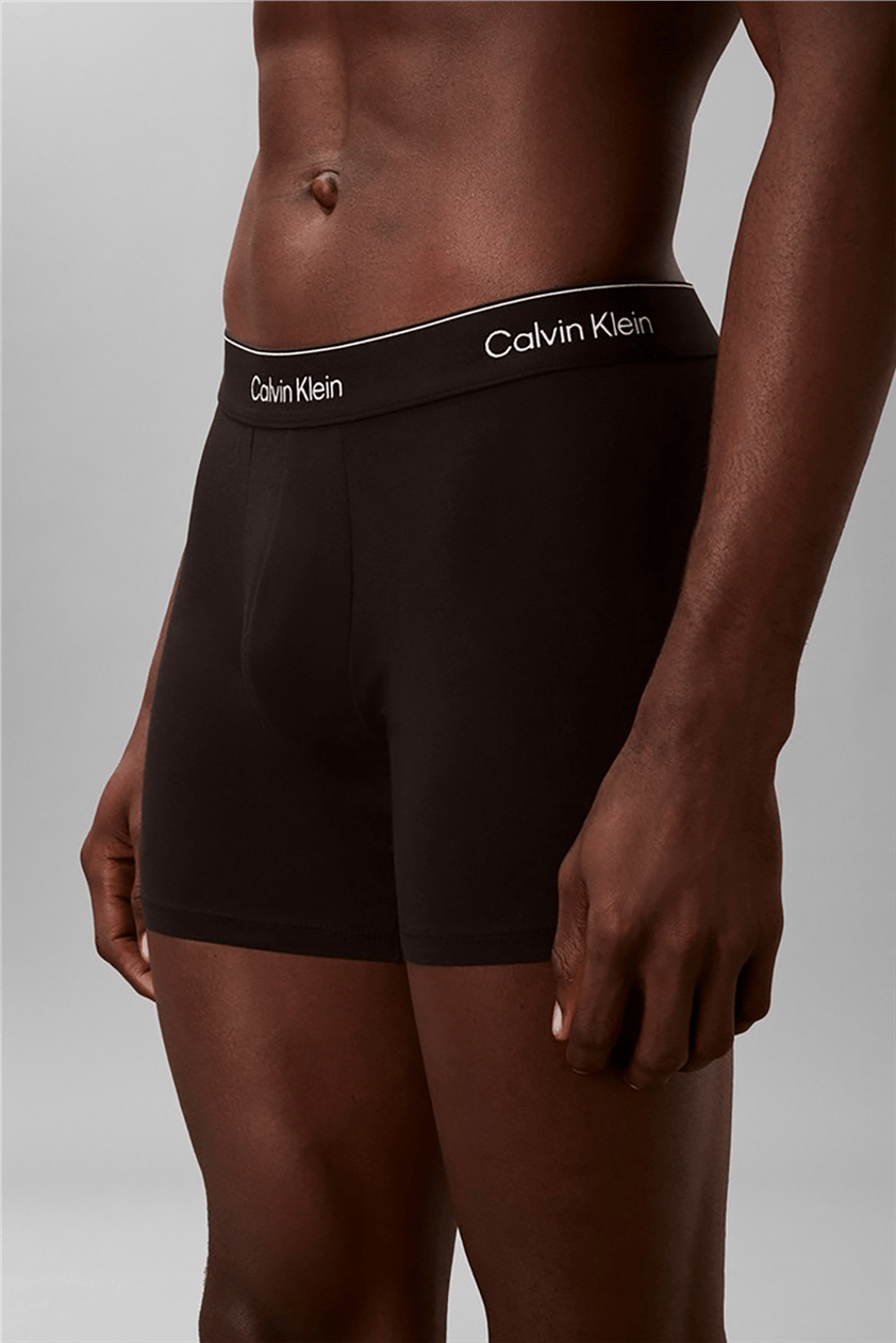 Calvin Klein Boxer Brief 3Pk Erkek 3lü Boxer Siyah