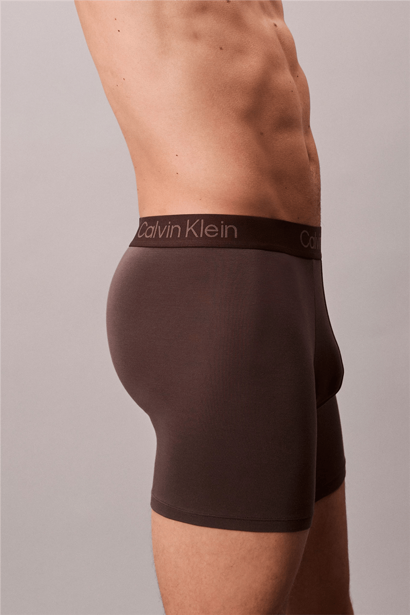 Calvin Klein Boxer Brief 3Pk Erkek 3lü Boxer Çok Renkli