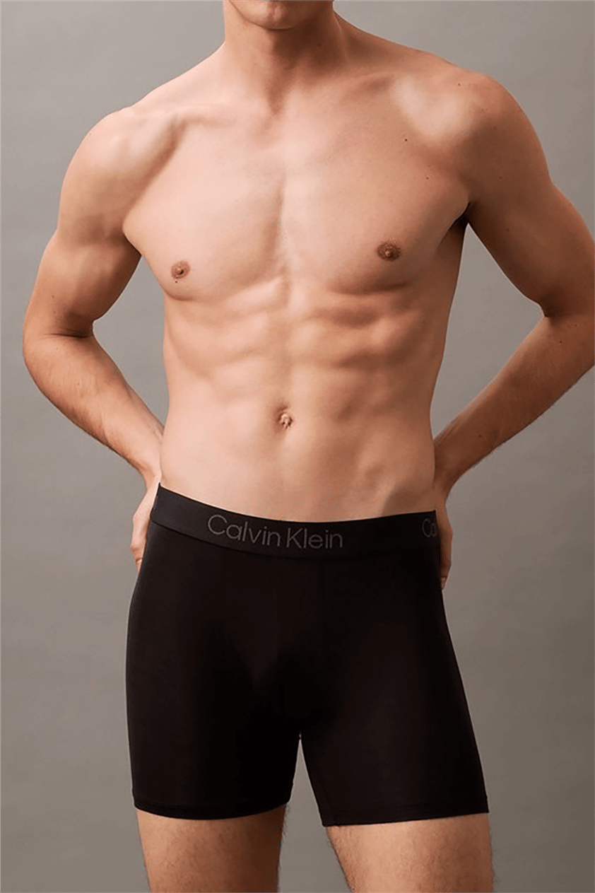 Calvin Klein Boxer Brief 3Pk Erkek 3lü Boxer Mavi