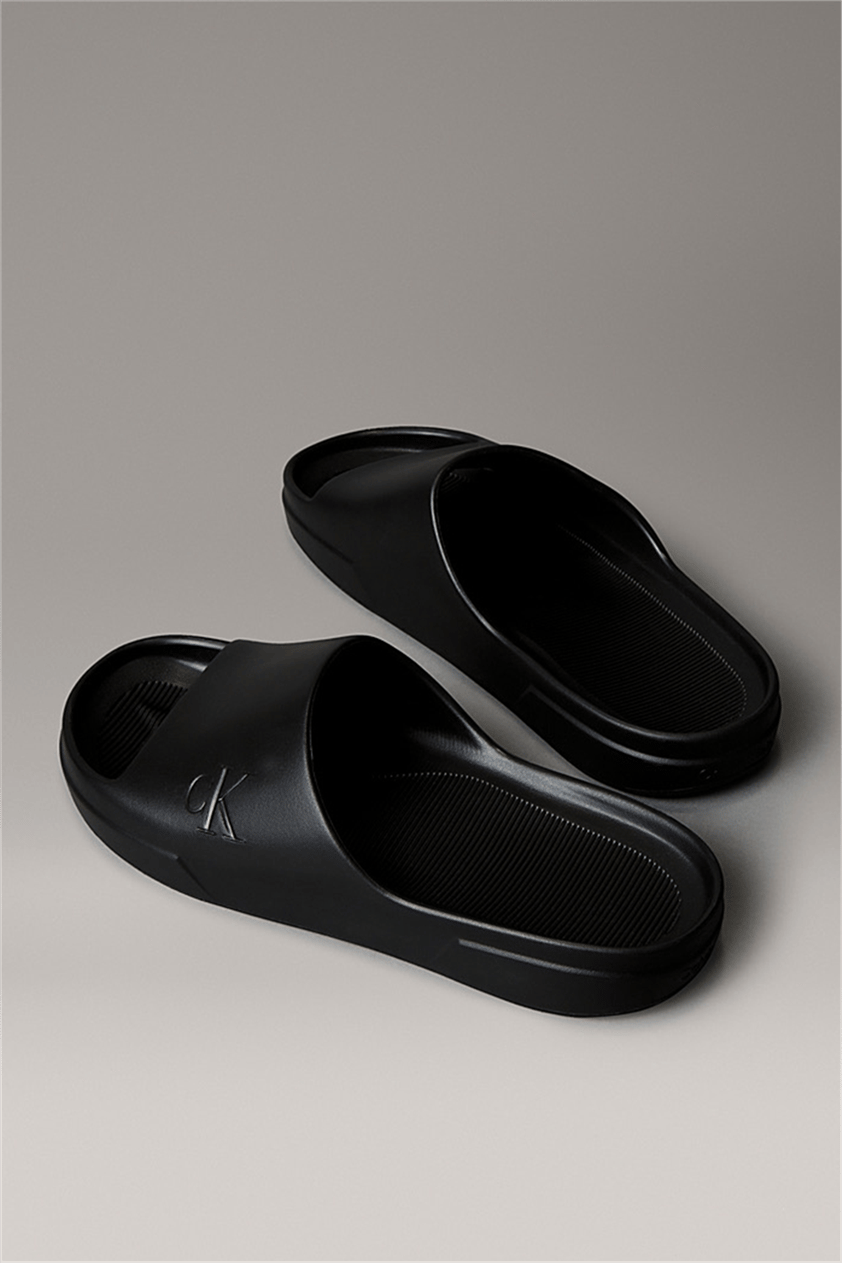Calvin Klein Chunky Slide Onepiec Erkek Terlik Siyah