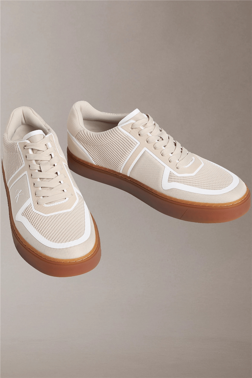Calvin Klein Classic Cups Laceup Erkek Sneaker Gold