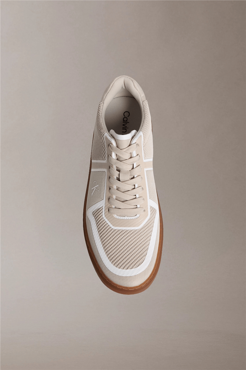 Calvin Klein Classic Cups Laceup Erkek Sneaker Gold