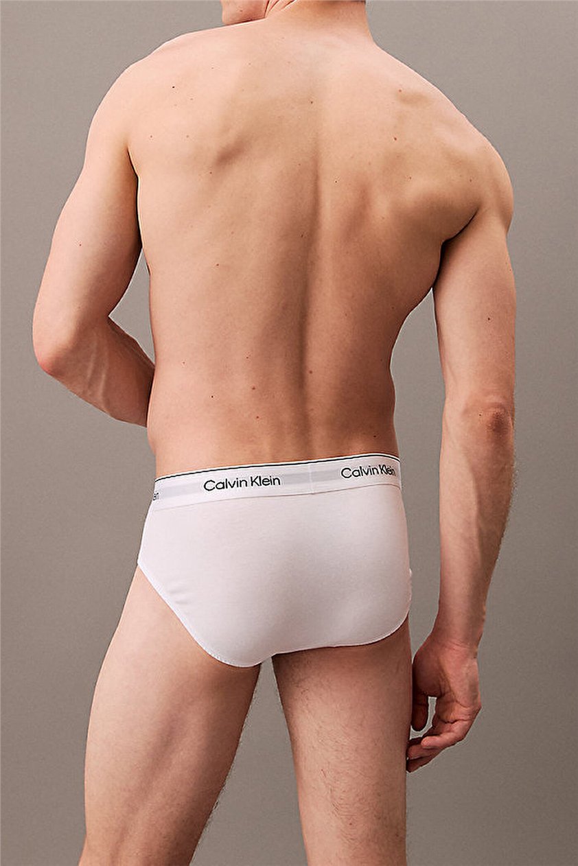 Calvin Klein Erkek 3'lü Paket Boxer Beyaz