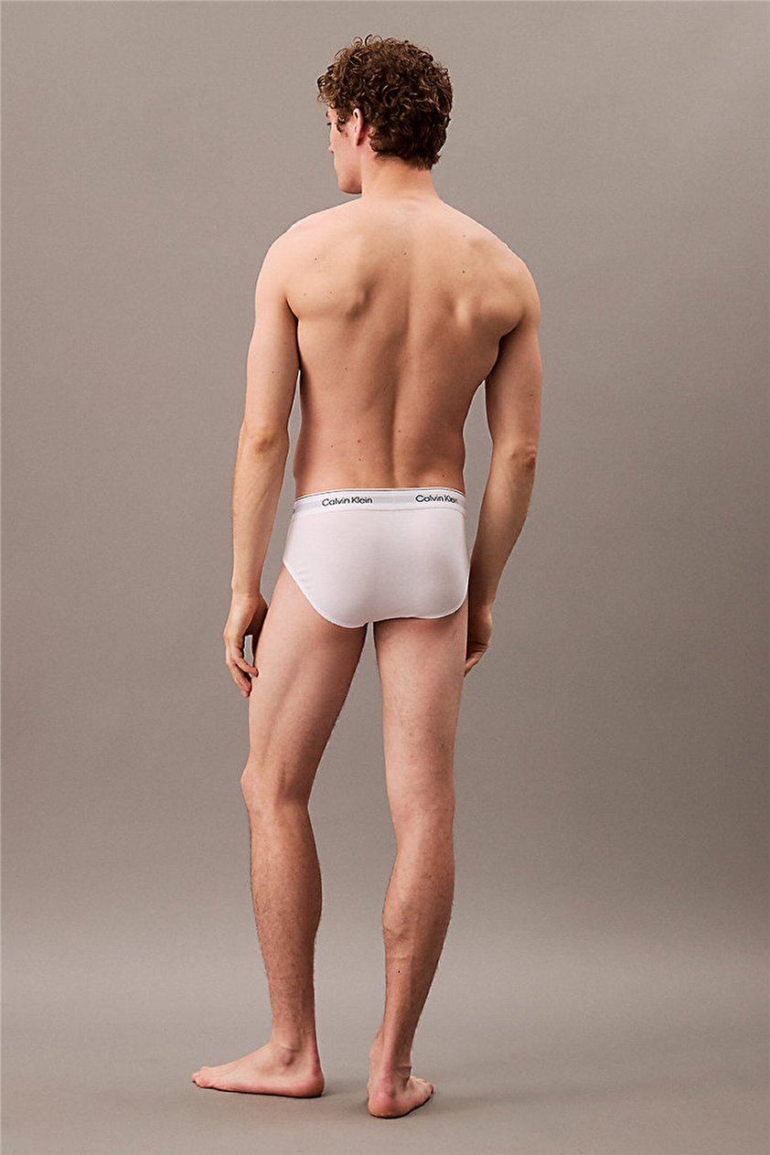 Calvin Klein Erkek 3'lü Paket Boxer Beyaz