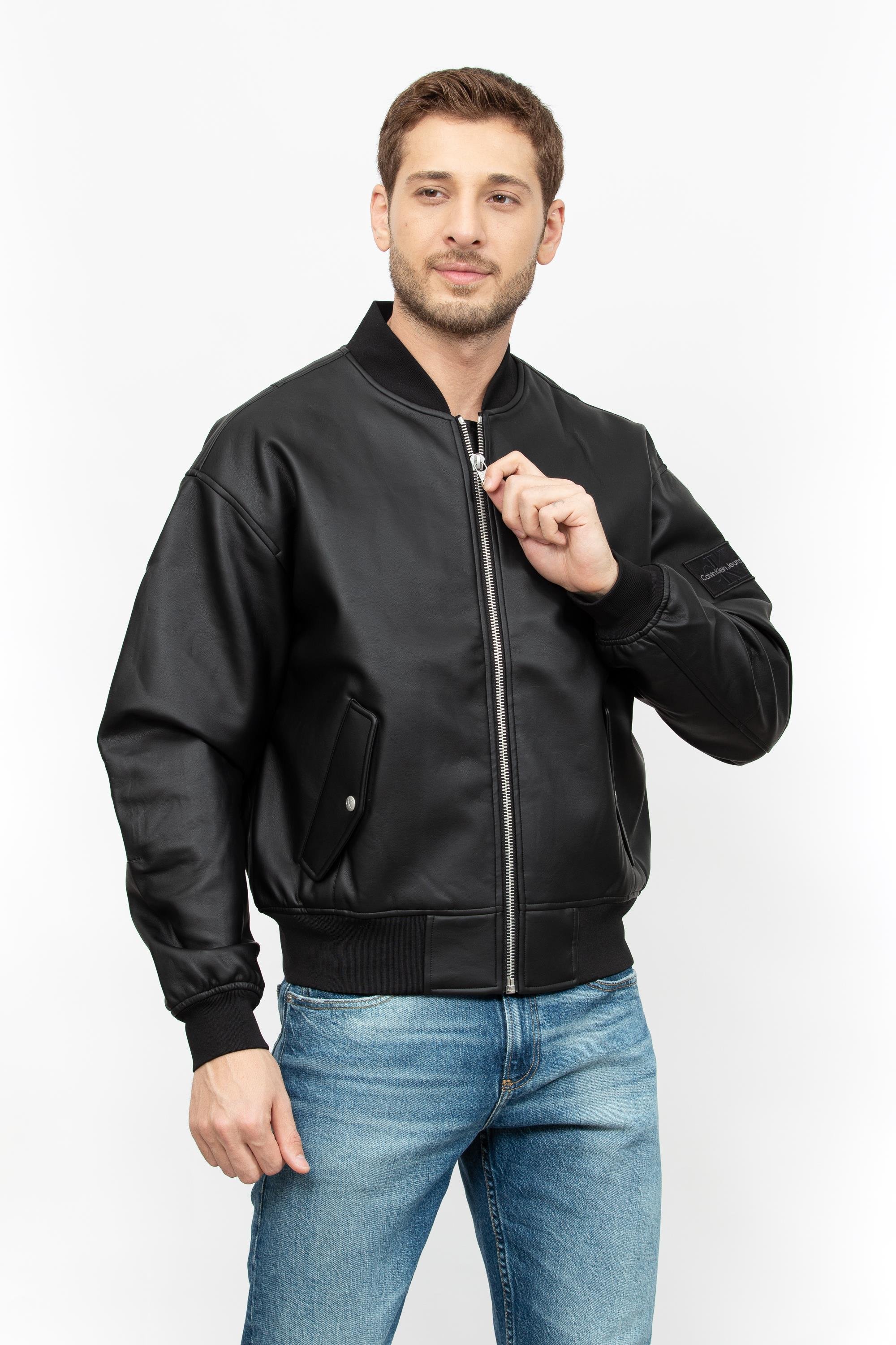Calvin Klein Erkek Deri Mont