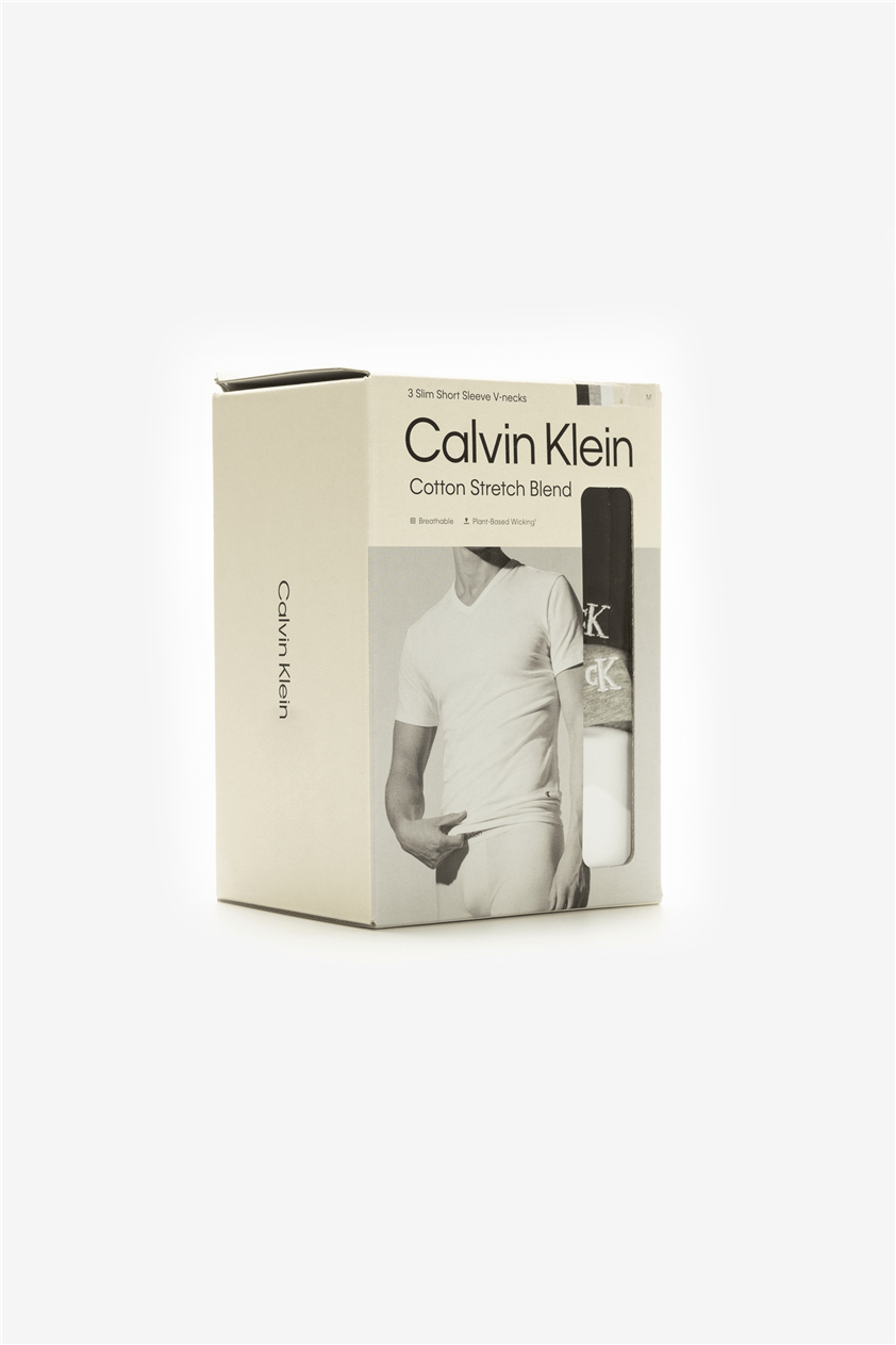 Calvin Klein Erkek V Yaka T-Shirt