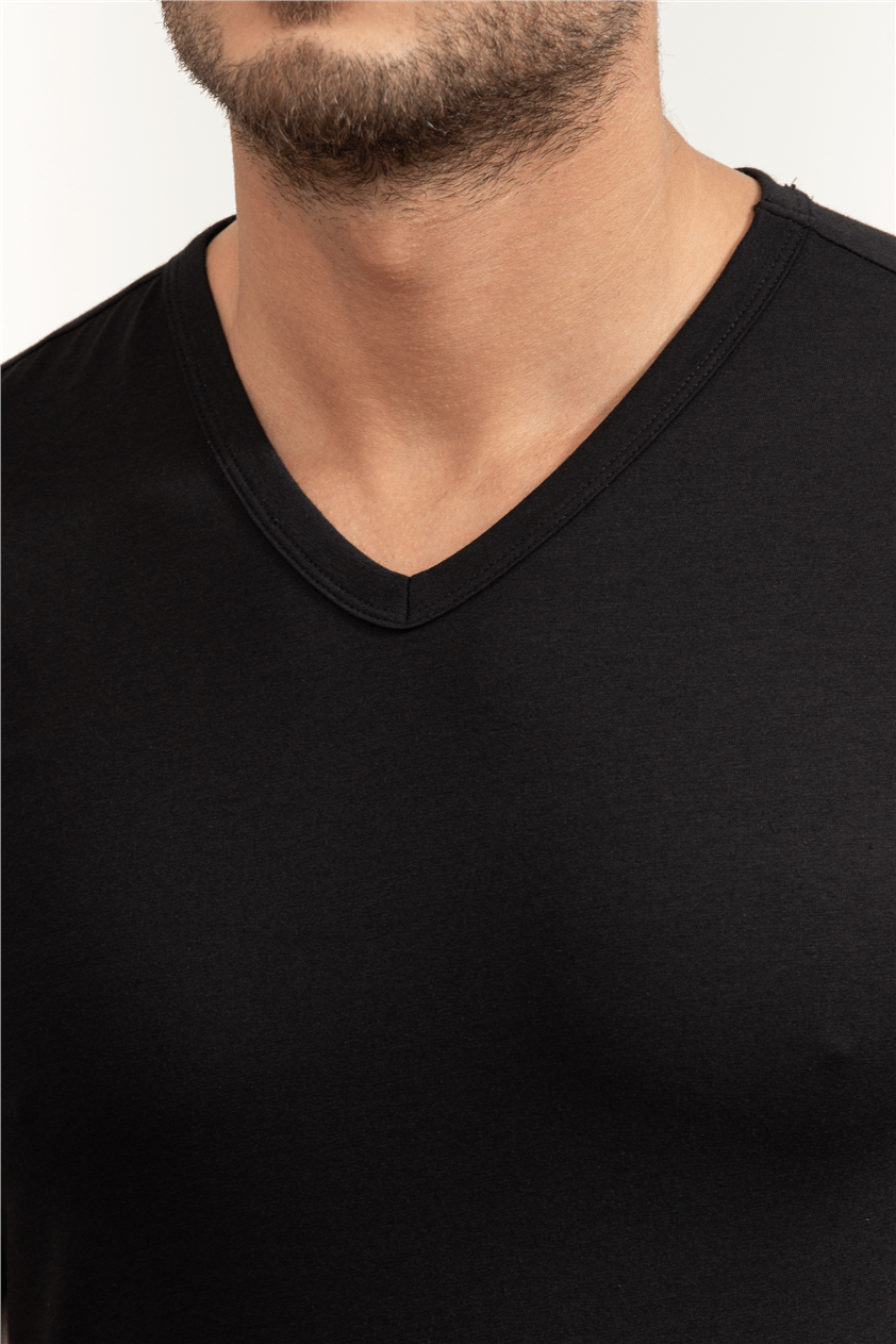 Calvin Klein Erkek V Yaka T-Shirt