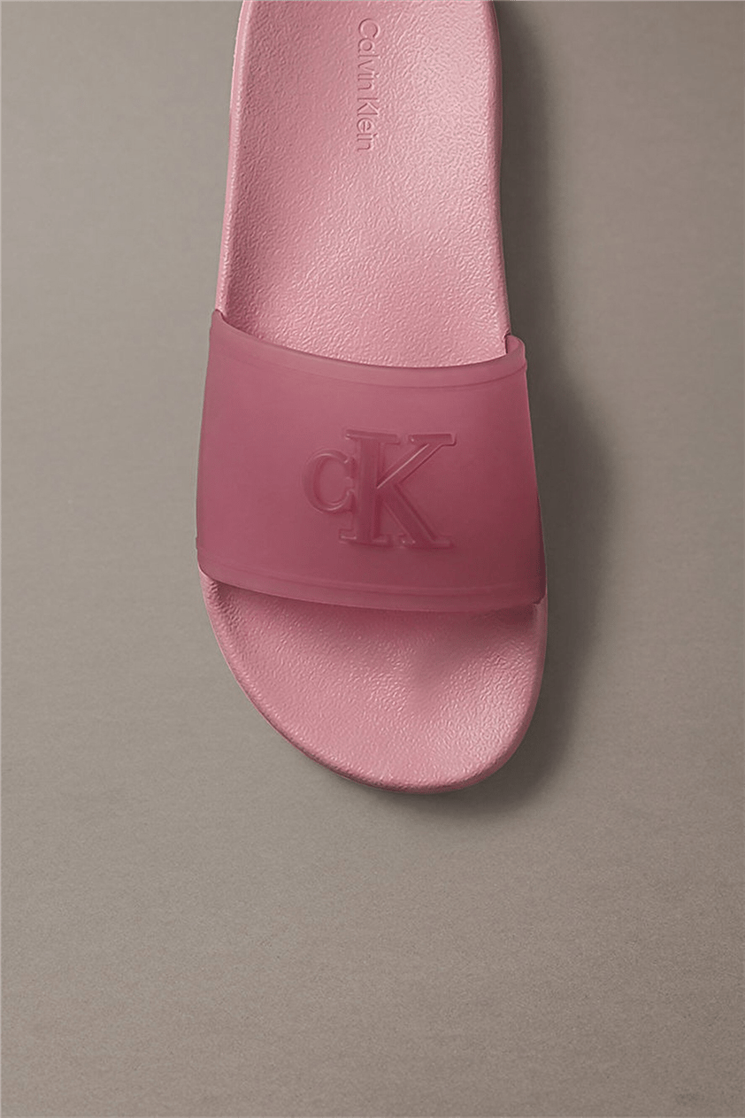 Calvin Klein Ess Slide Tpu Kadın Terlik Mor