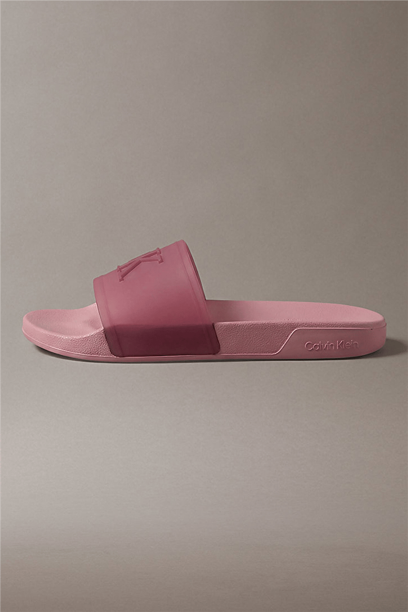 Calvin Klein Ess Slide Tpu Kadın Terlik Mor