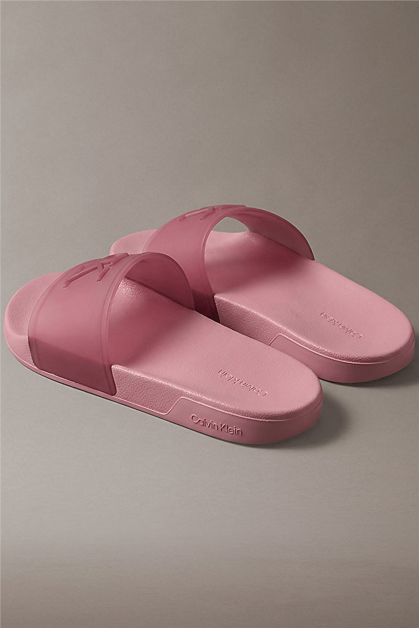 Calvin Klein Ess Slide Tpu Kadın Terlik Mor