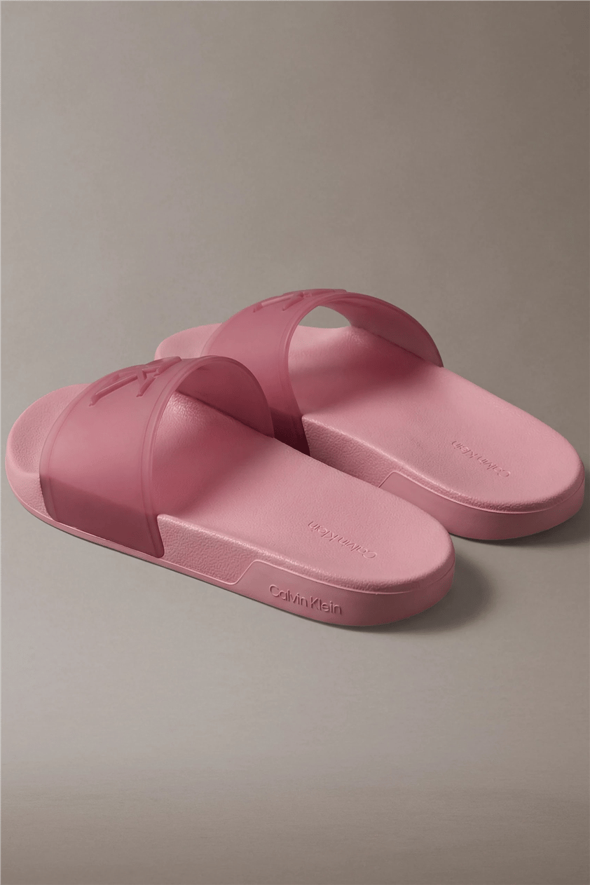 Calvin Klein Ess Slide Tpu Kadın Terlik Mor