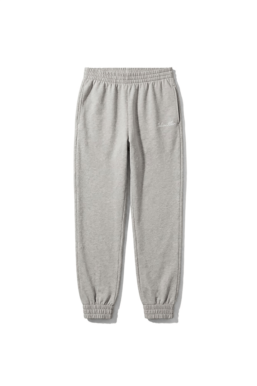 Calvin Klein Heavy Jersey Jogger- Graphic Kadın Pijama Altı Gri
