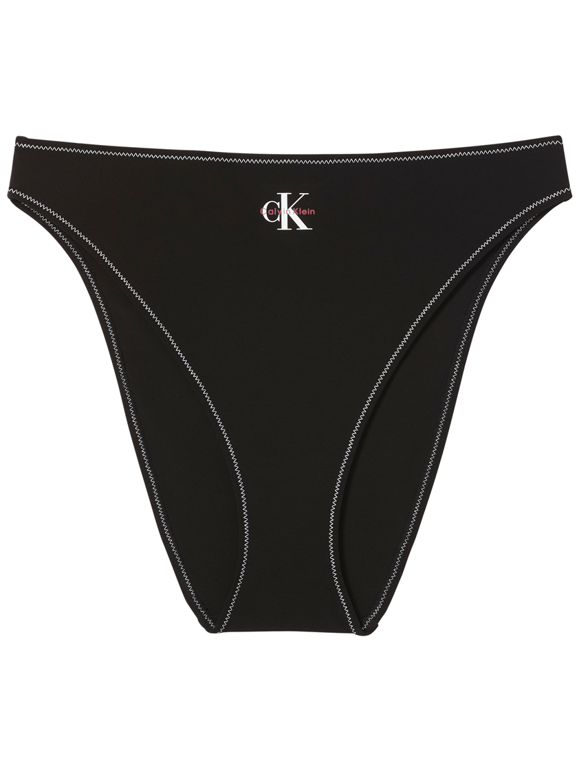 Calvin Klein High Leg Bikini Kadın Bikini Altı Siyah