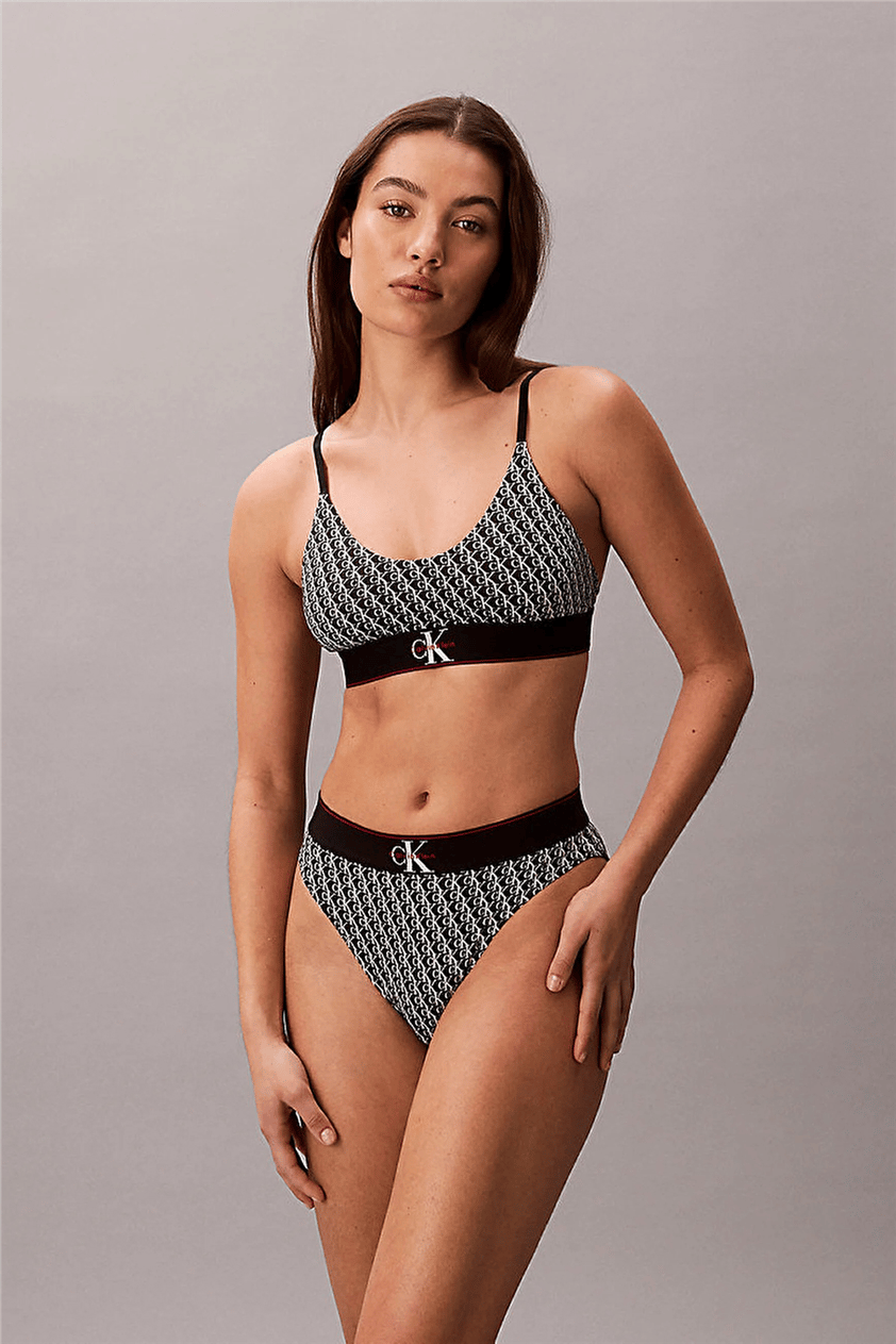 Calvin Klein High Waist Bikini Kadın Külot Siyah