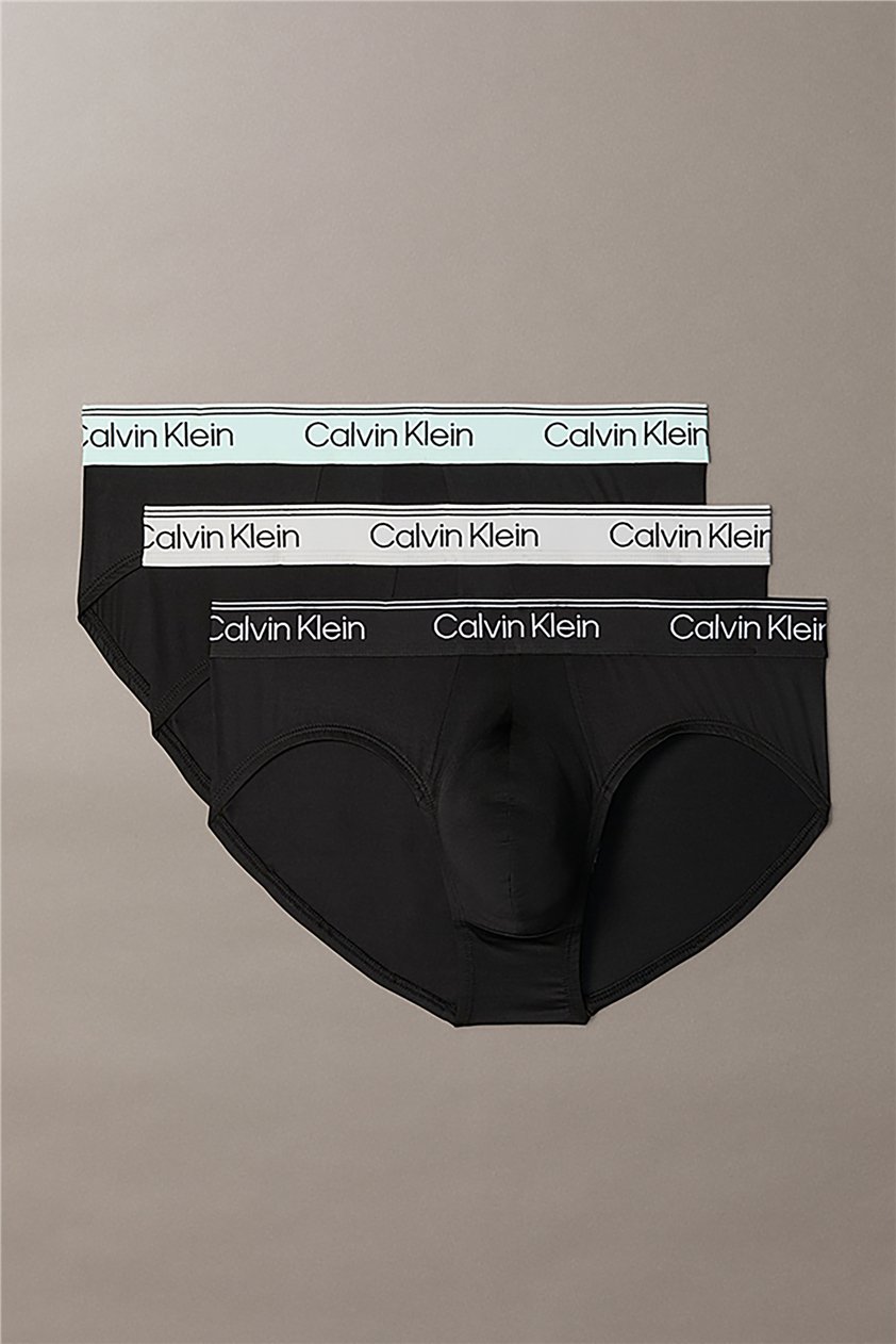 Calvin Klein Hip Brief 3Pk Erkek 3lü Boxer