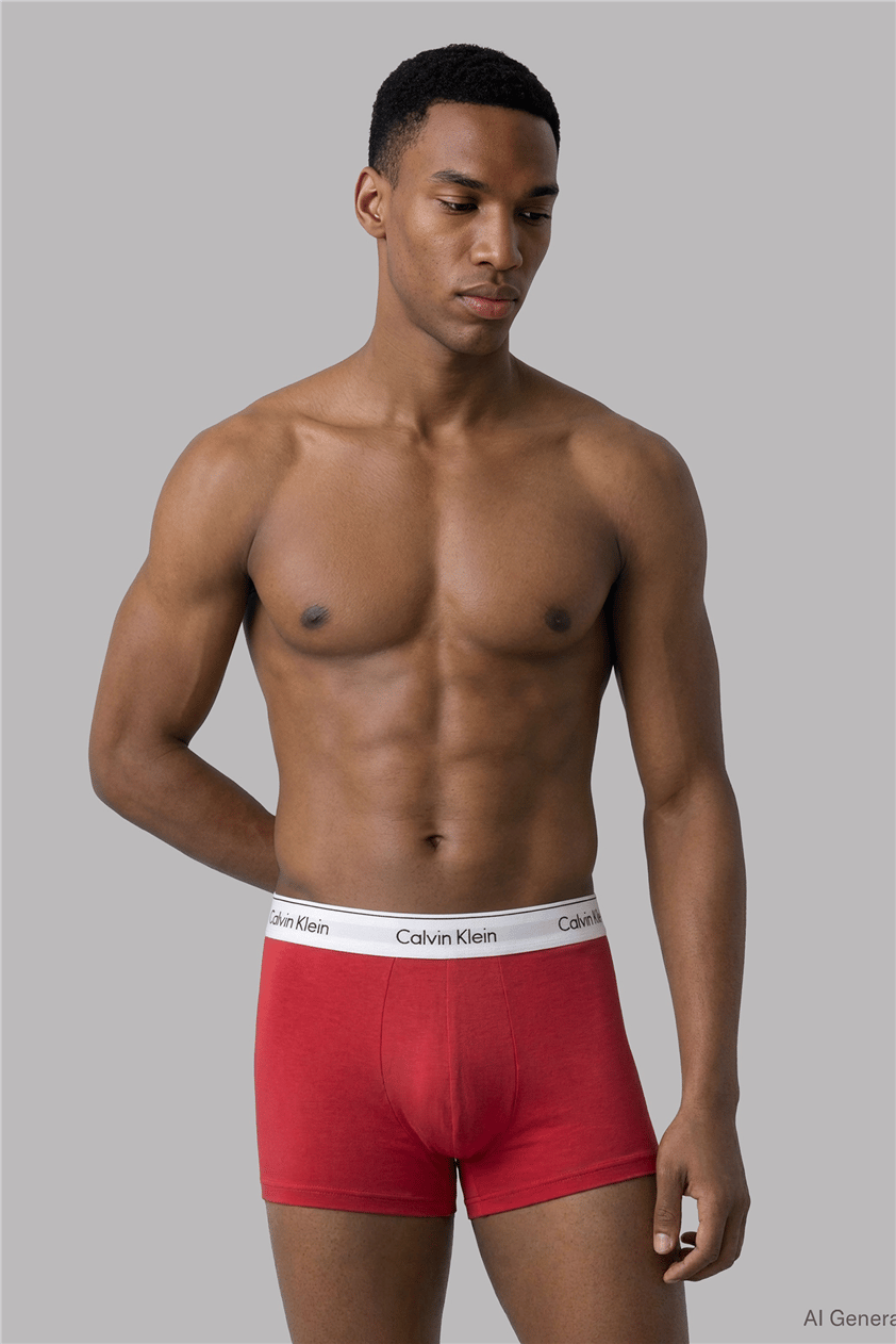 Calvin Klein Low Rise Trunk 3Pk Erkek 3lü Boxer