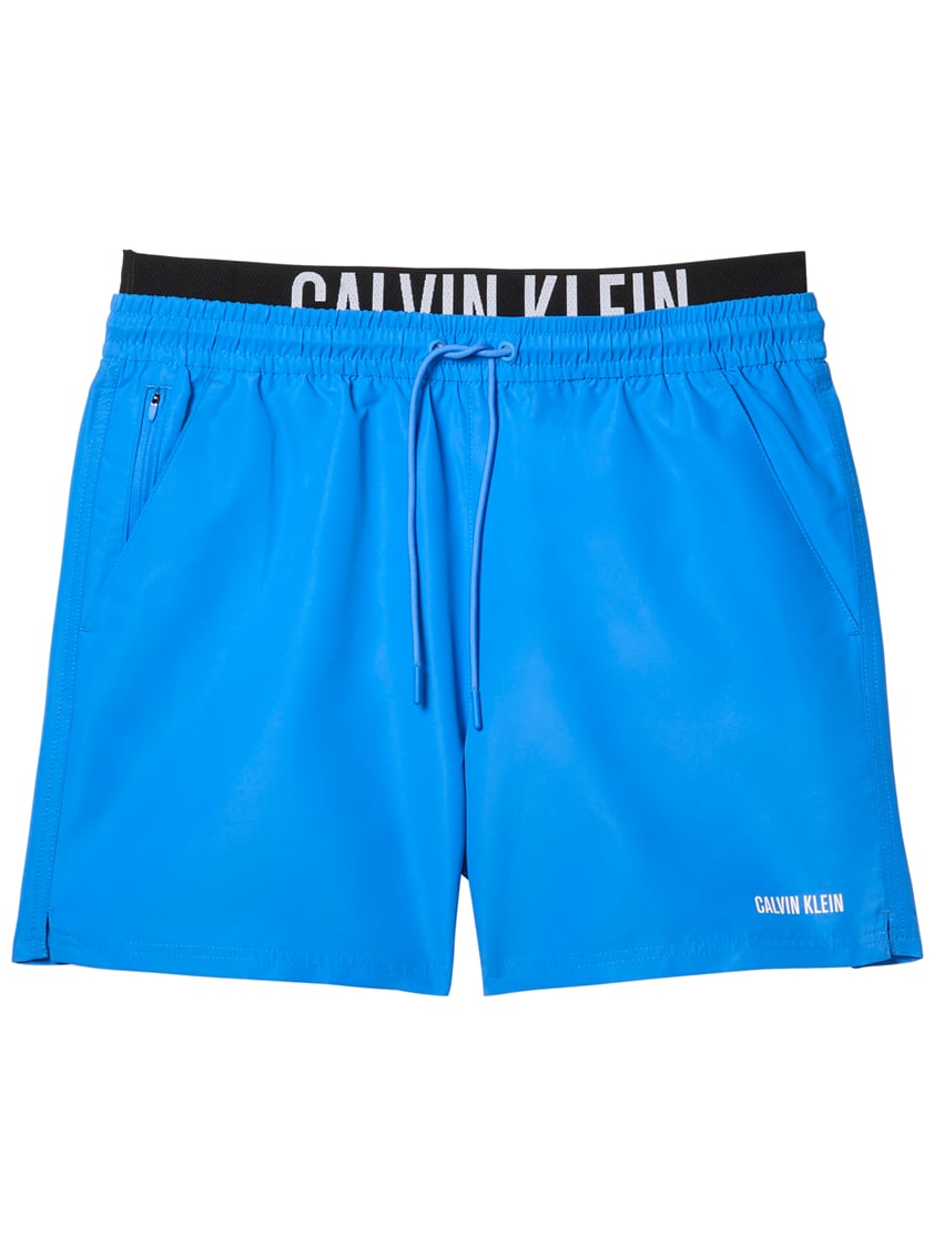 Calvin Klein Medium Drawstring Bo Erkek Şort Mayo Mavi