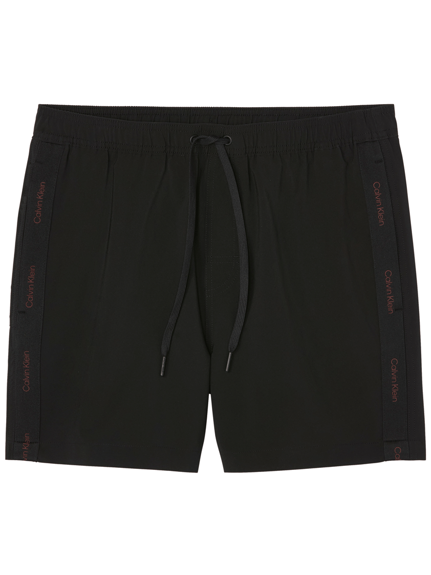 Calvin Klein Medium Drawstring Co Erkek Şort Mayo Siyah