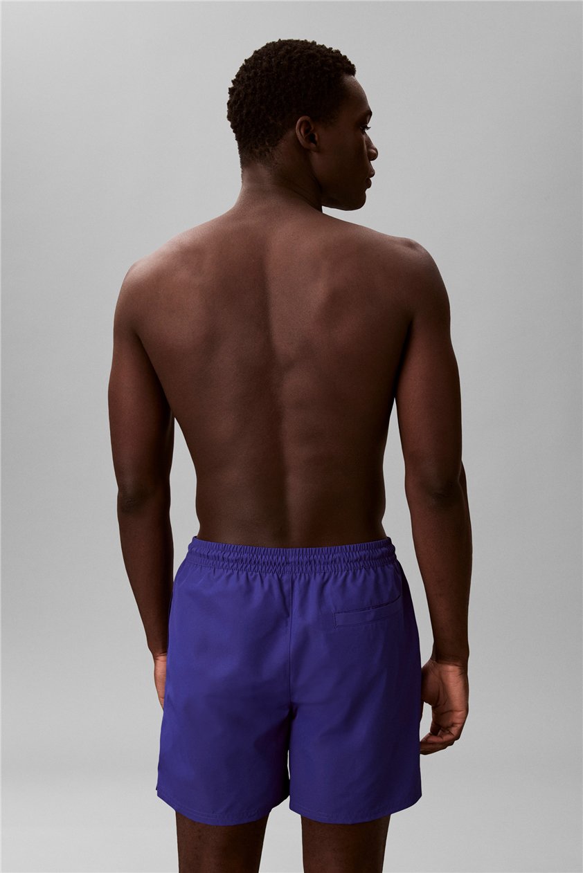 Calvin Klein Medium Drawstring Wa Erkek Şort Mayo Mor