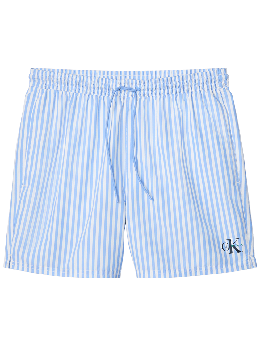 Calvin Klein Medium Drawstring Wa Erkek Şort Mayo Mavi