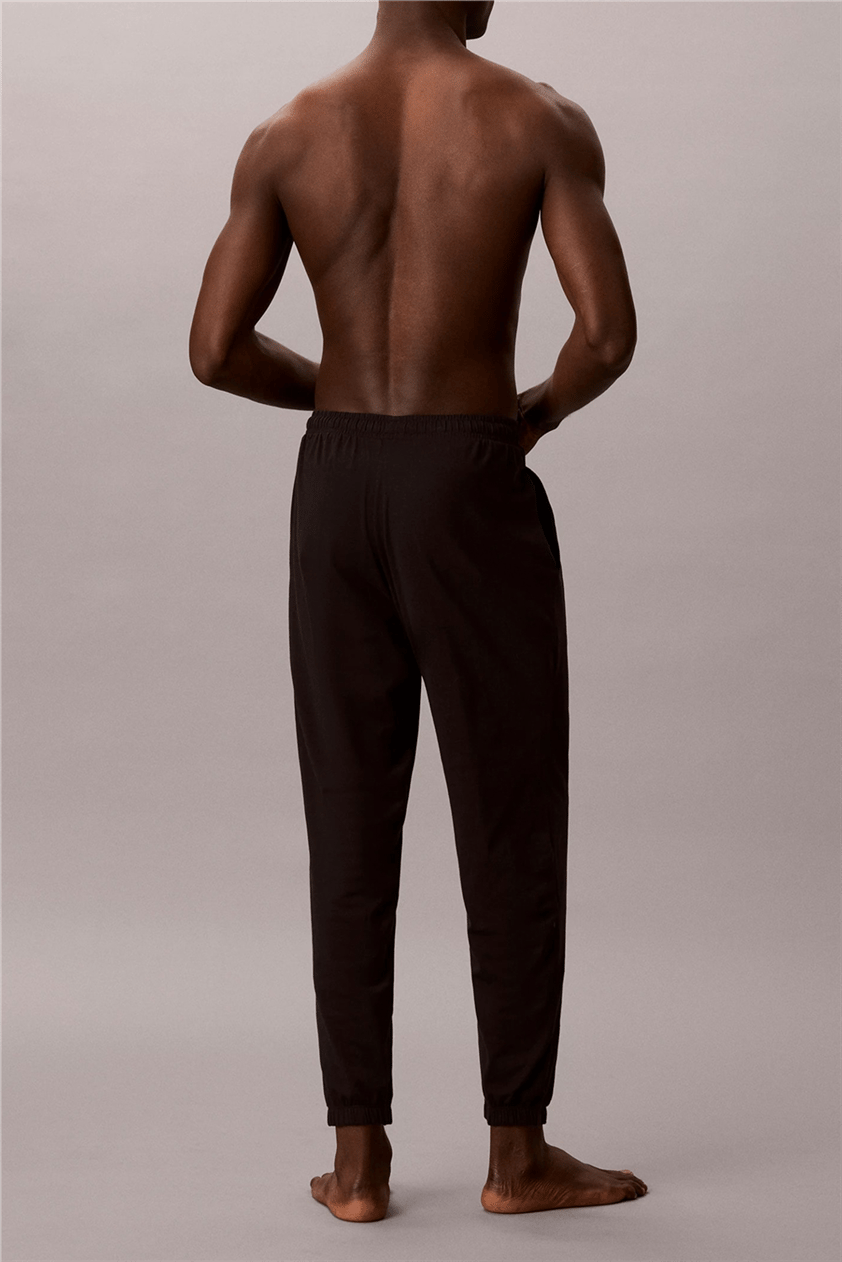 Calvin Klein Monogram Sleep Jogge Erkek Pijama Altı Siyah