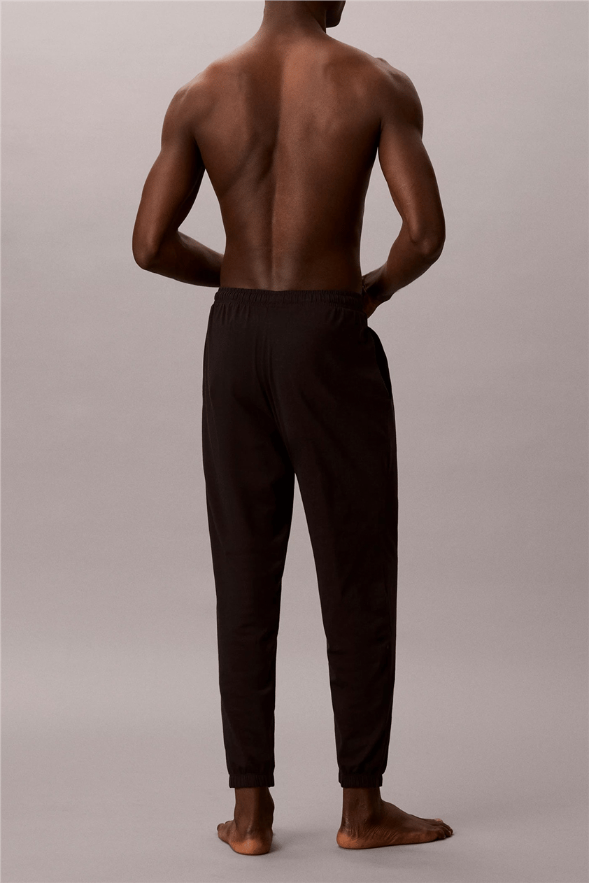 Calvin Klein Monogram Sleep Jogge Erkek Pijama Altı Siyah