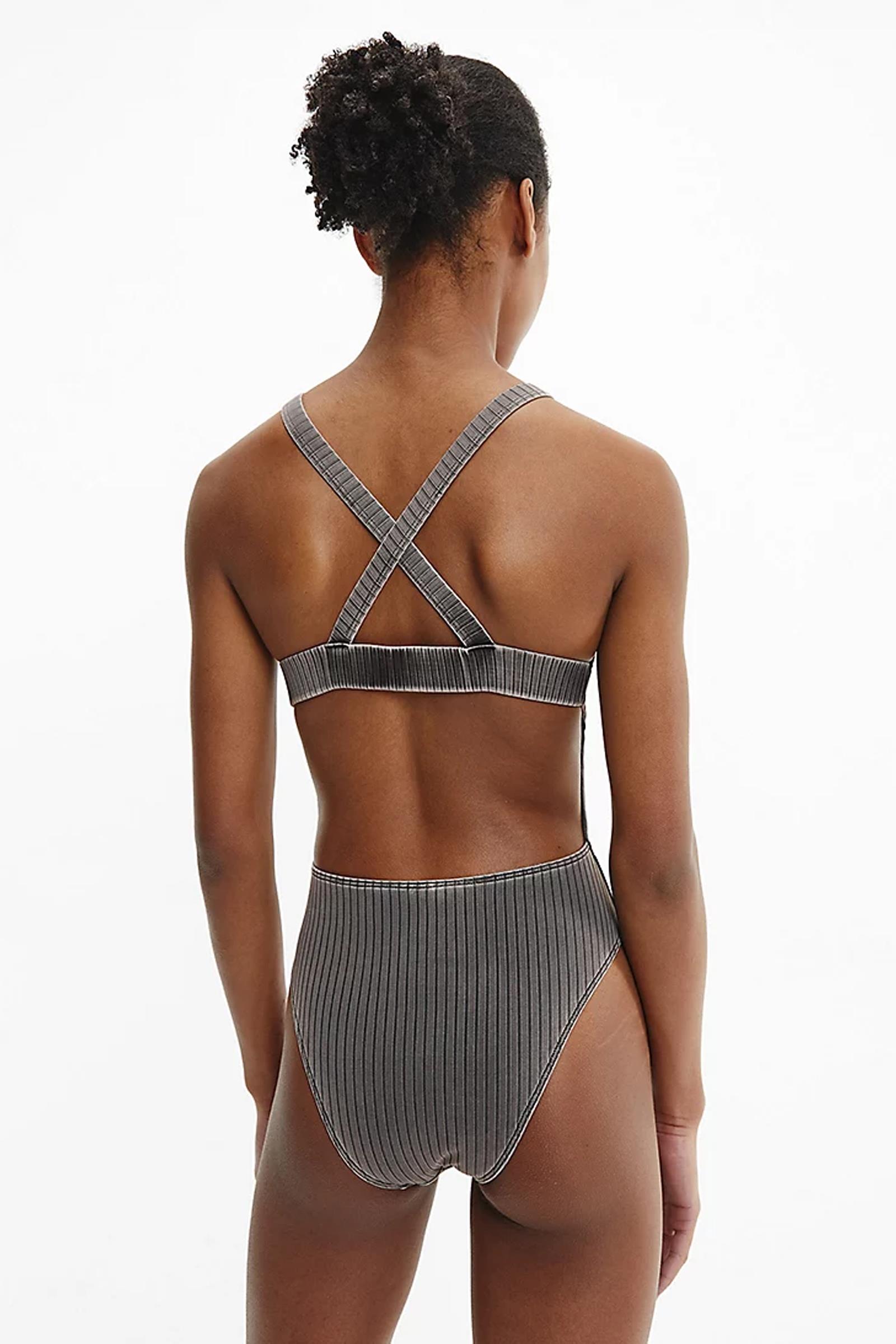 Calvin Klein One Piece High Neck-Rp Kadın Mayo
