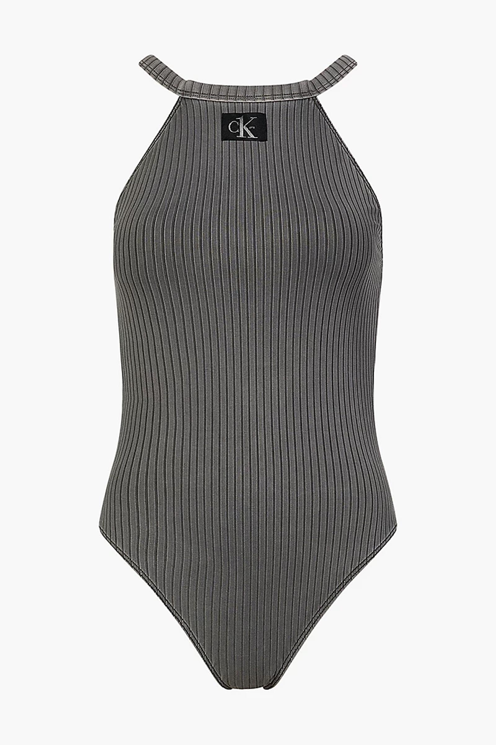 Calvin Klein One Piece High Neck-Rp Kadın Mayo
