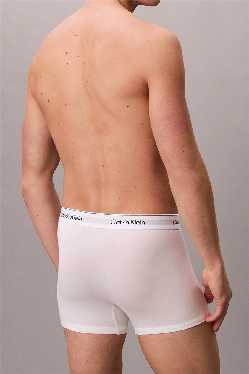 Calvin Klein Relaxed Fit Trunk 3PK Erkek 3lü Boxer Çok Renkli