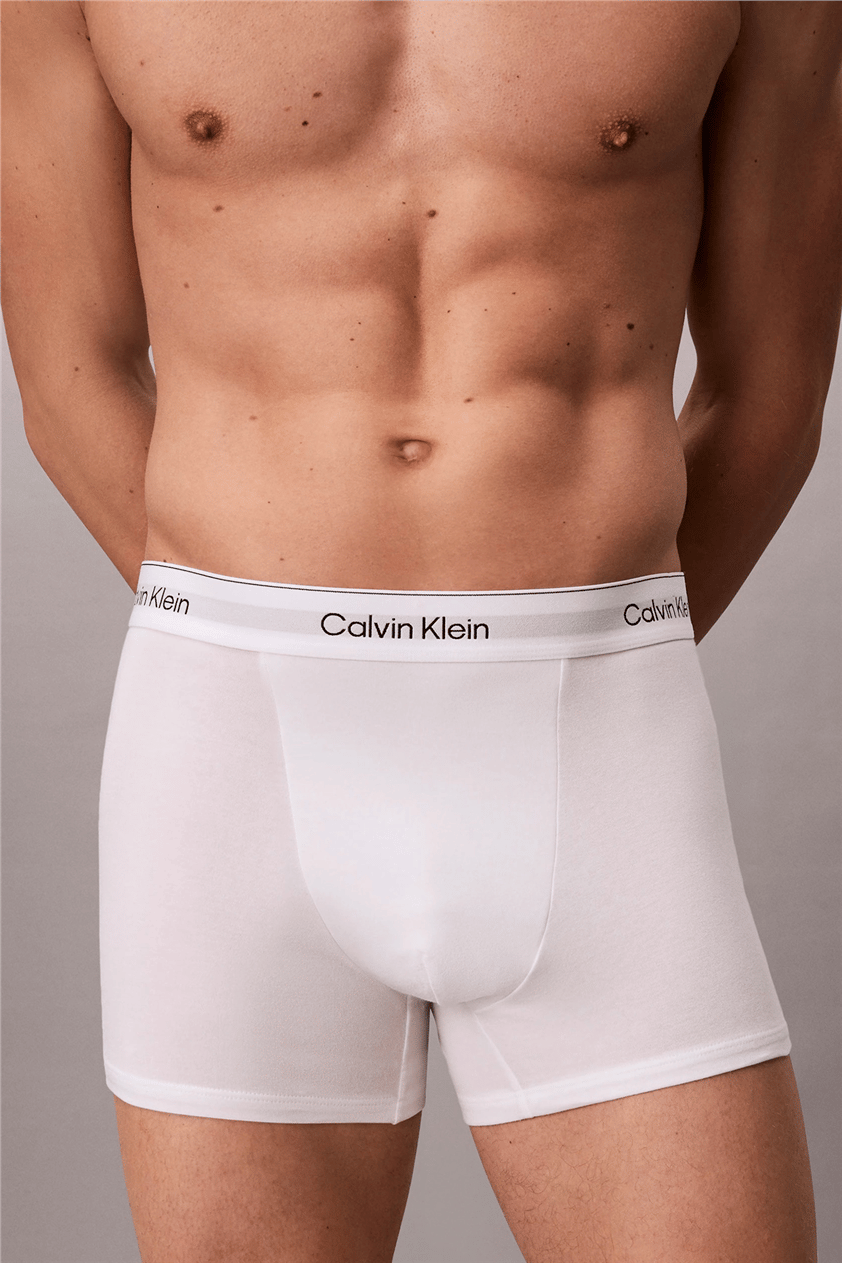 Calvin Klein Relaxed Fit Trunk 3PK Erkek 3lü Boxer Çok Renkli