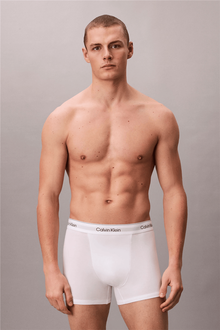 Calvin Klein Relaxed Fit Trunk 3PK Erkek 3lü Boxer Çok Renkli