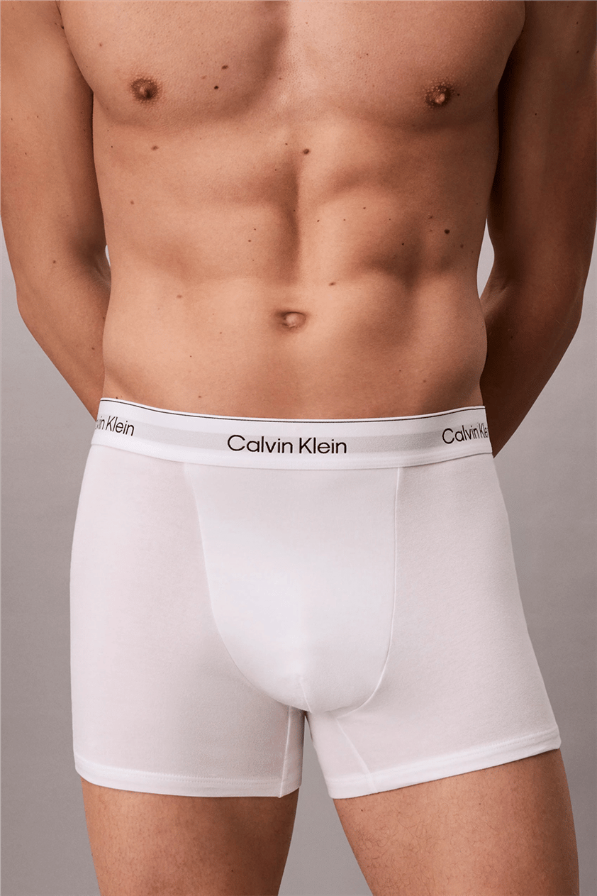 Calvin Klein Relaxed Fit Trunk 3PK Erkek 3lü Boxer Çok Renkli
