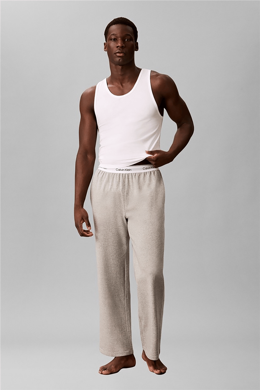 Calvin Klein Sleep Pant Erkek Pijama Altı Gri