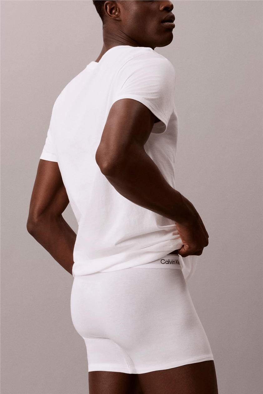 Calvin Klein S/S CreW Neck 3PK Erkek 3lü T-Shirt Çok Renkli
