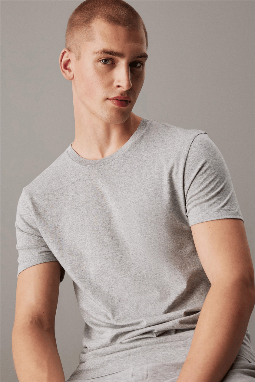 Calvin Klein S/S CreW Neck 3PK Erkek 3lü T-Shirt Çok Renkli