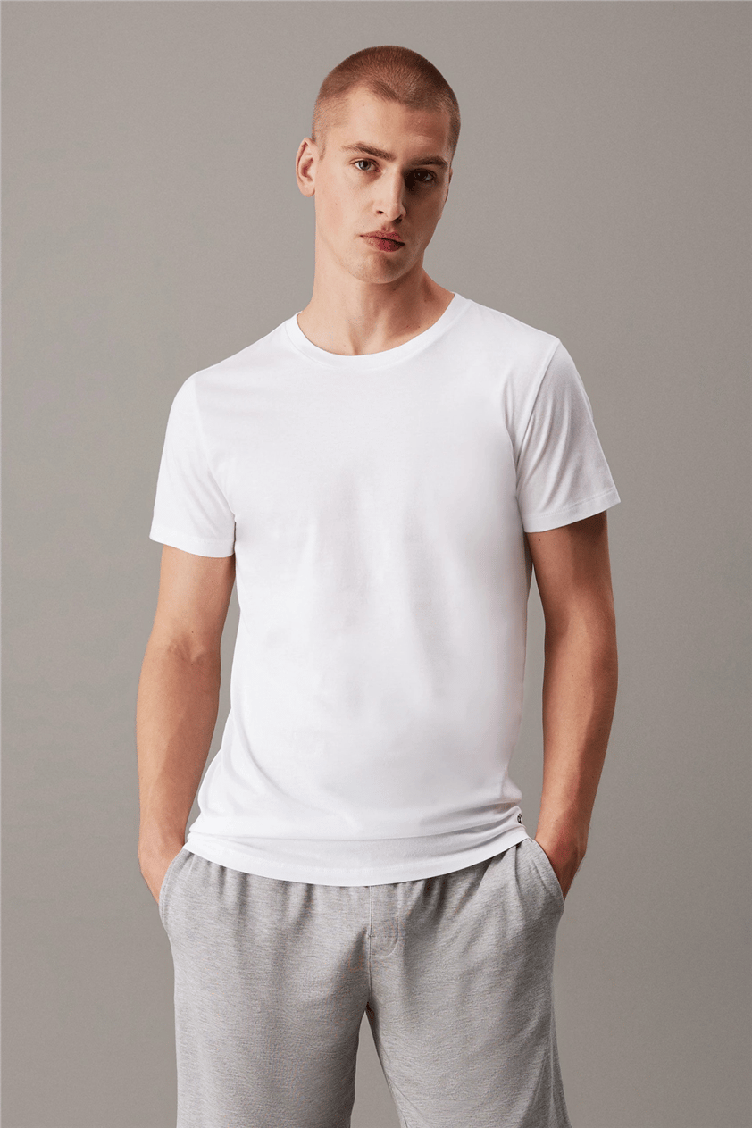 Calvin Klein S/S CreW Neck 3PK Erkek 3lü T-Shirt Çok Renkli
