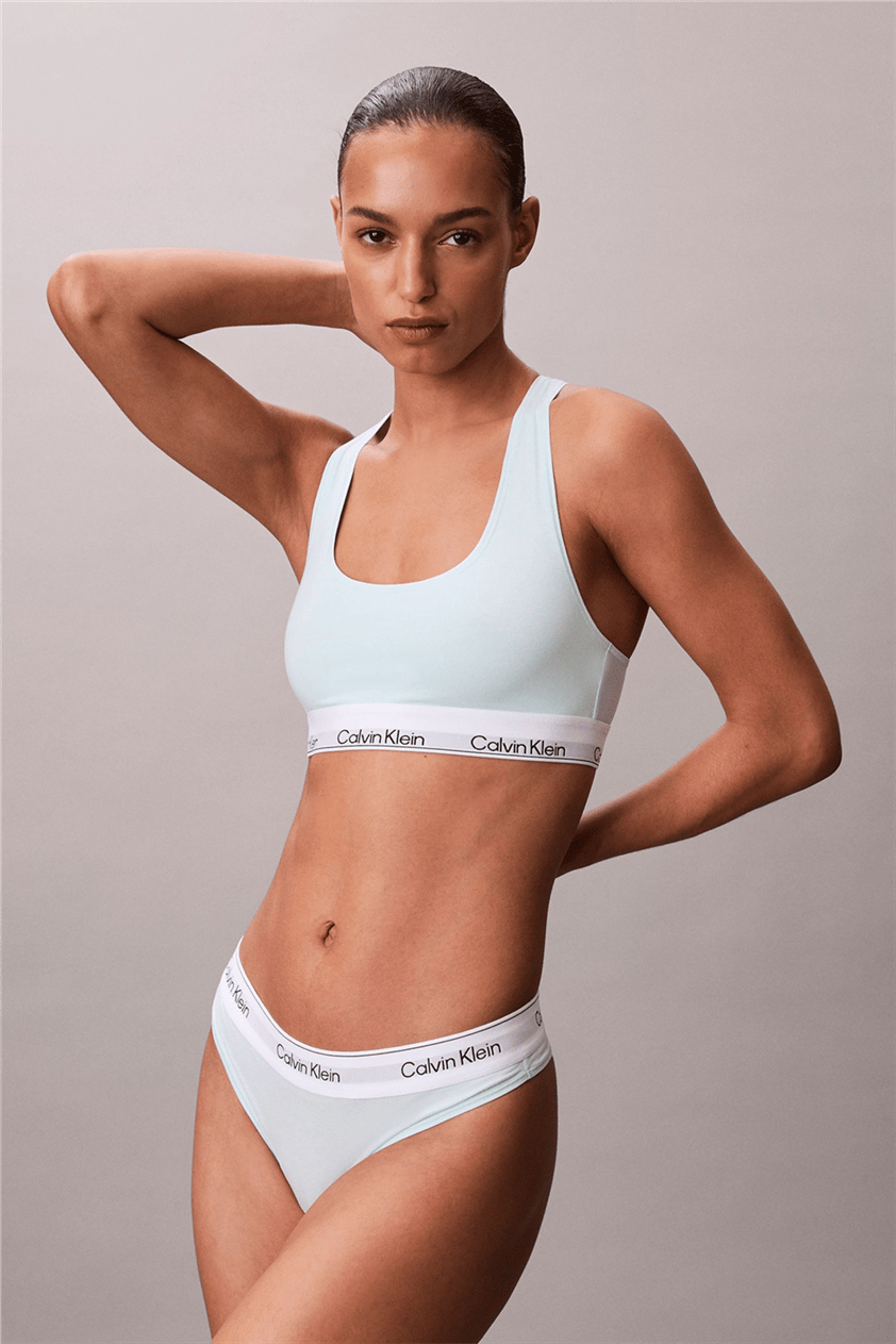 Calvin Klein Thong Kadın Külot Yeşil