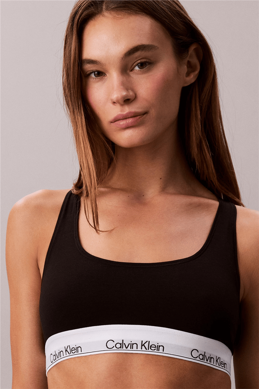 Calvin Klein Unlined Bralette Kadın Sütyen Siyah