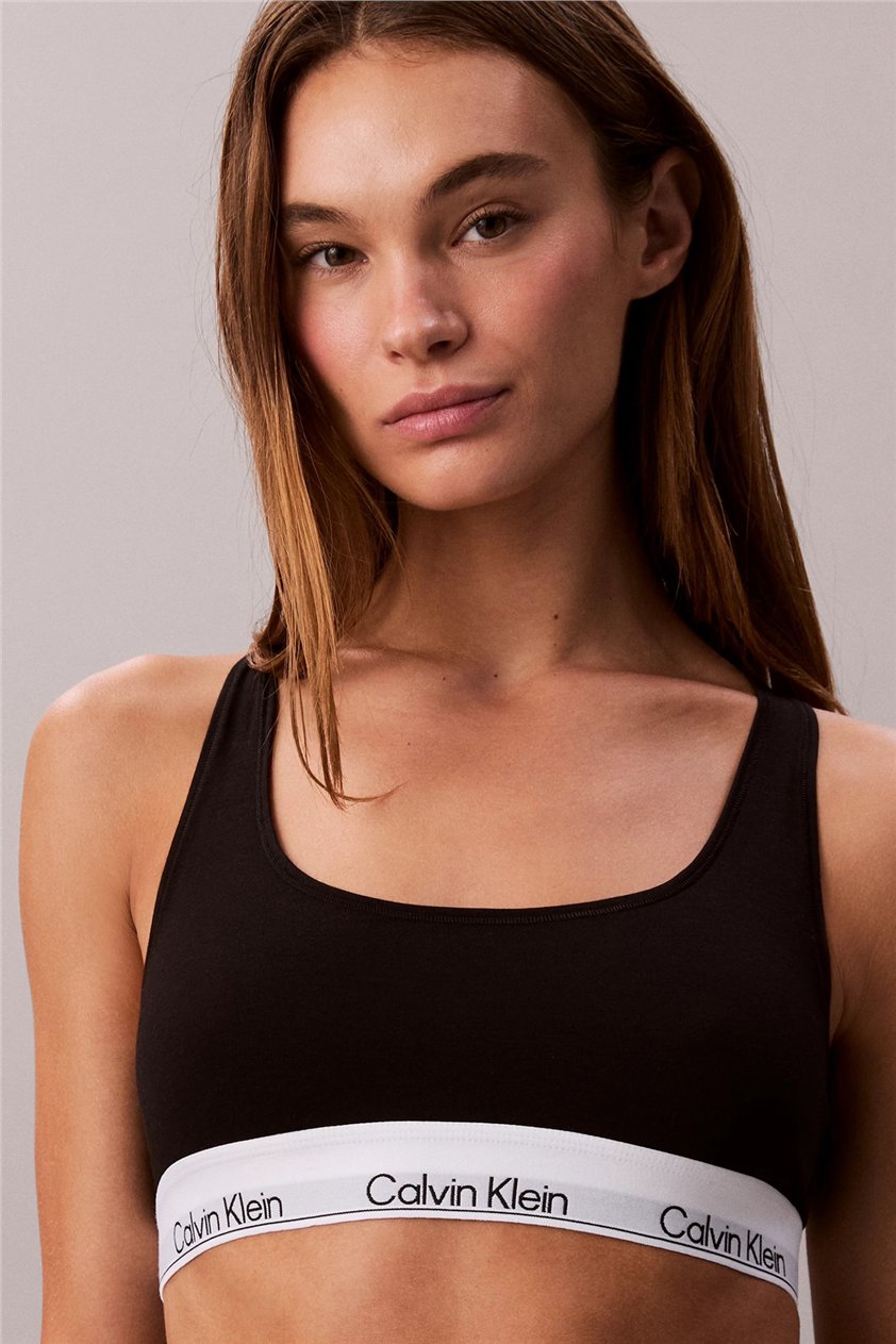 Calvin Klein Unlined Bralette Kadın Sütyen Siyah