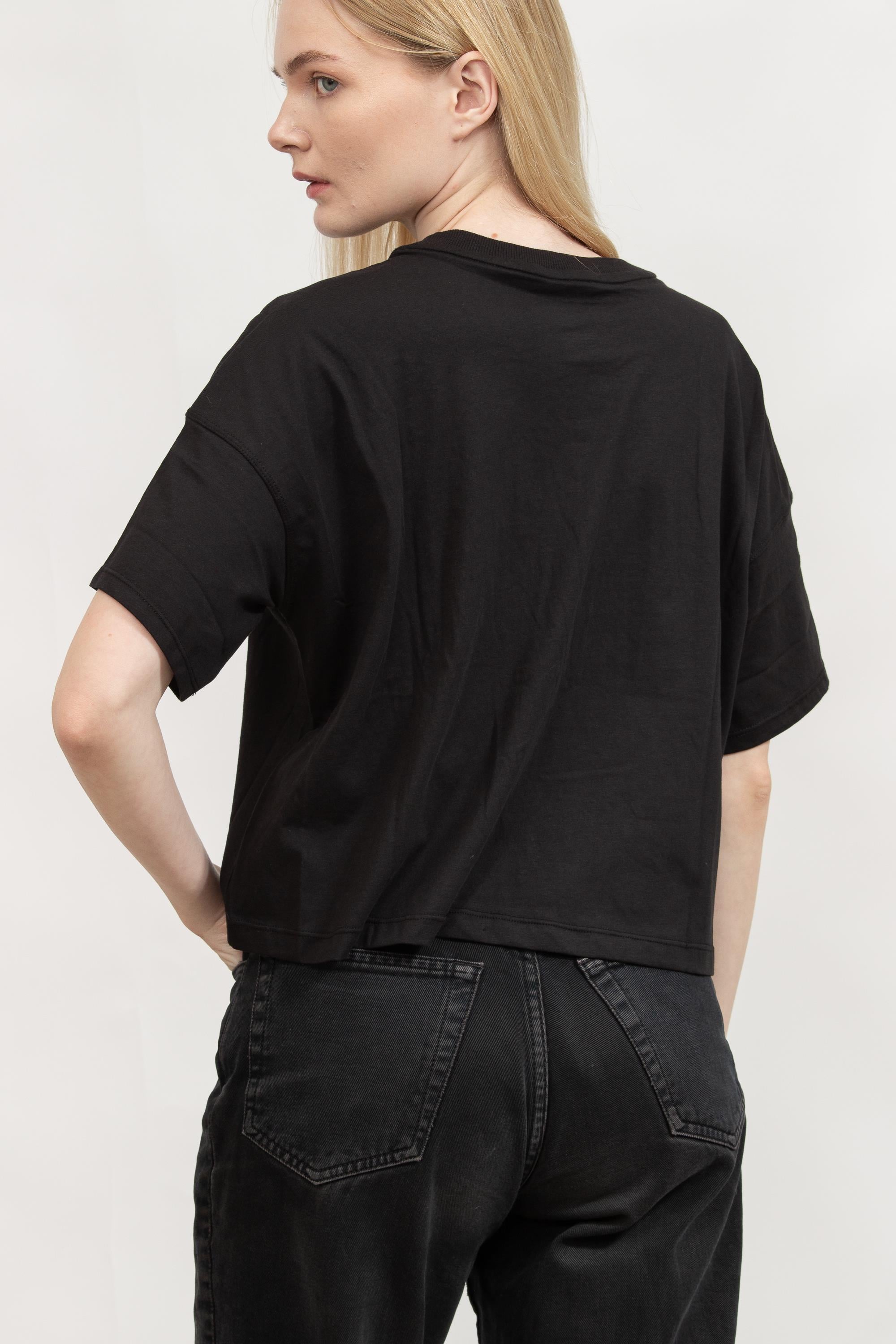 DKNY Kadın Bisiklet Yaka T-Shirt