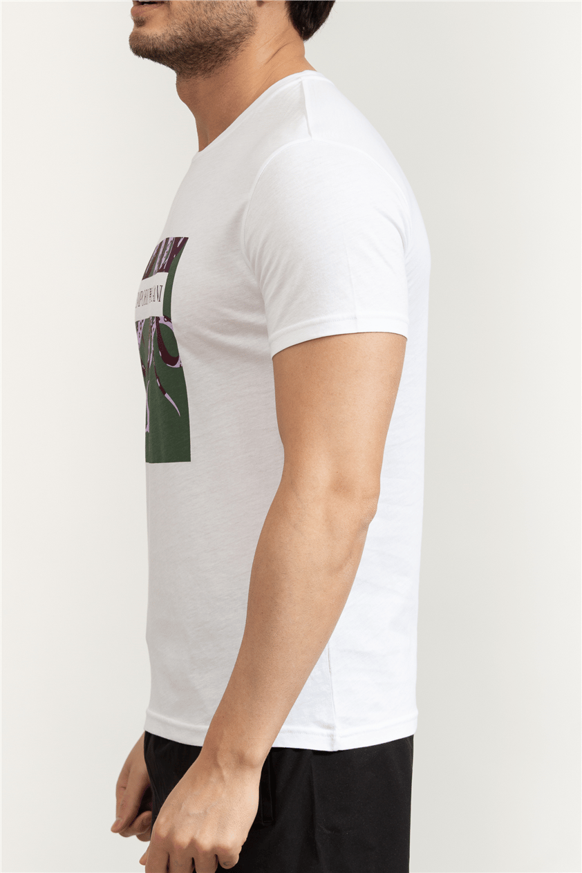 Emporio Armani Erkek Bisiklet Yaka T-Shirt